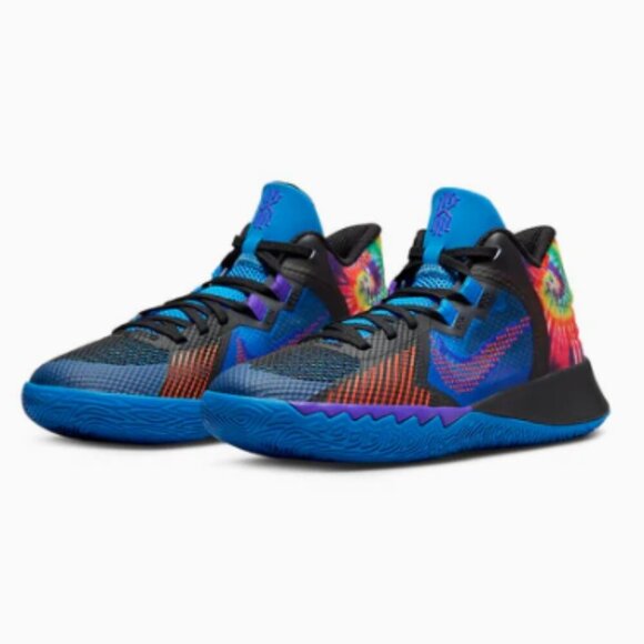 Nike Kyrie Flytrap 5 Photo Blue Tie-Dye Youth Basketball Limited Edition Shoes